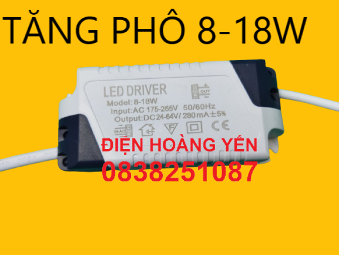 [HCM]5 tăng phô đèn led 8W-18W