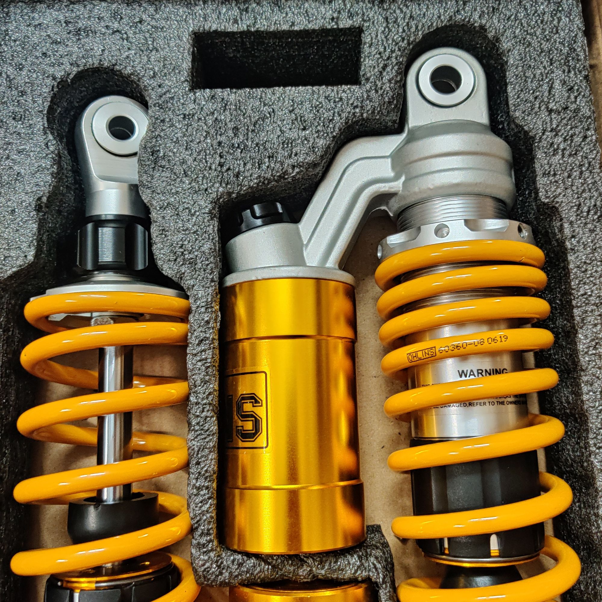 [HCM]Phuộc OHLINS bình dầu gắn Dr Wave CUP AXELO ELEGANT SUVIVA BLADE WIN