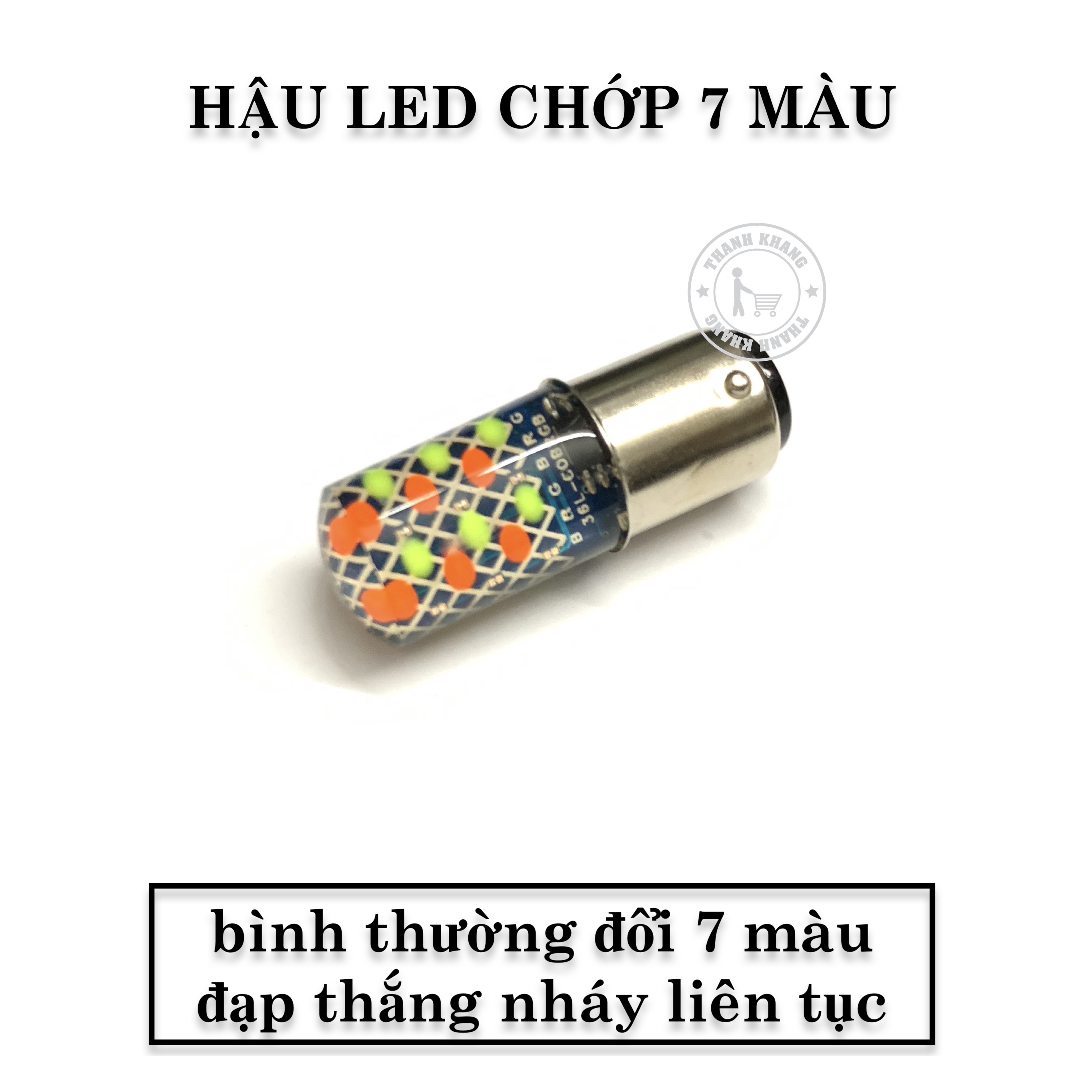 bóng led hậu chớp dài màu trắng Thanh Khang