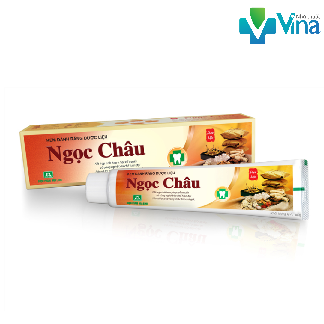 [HCM]Kem đánh răng dược liệu Ngọc Châu 100g