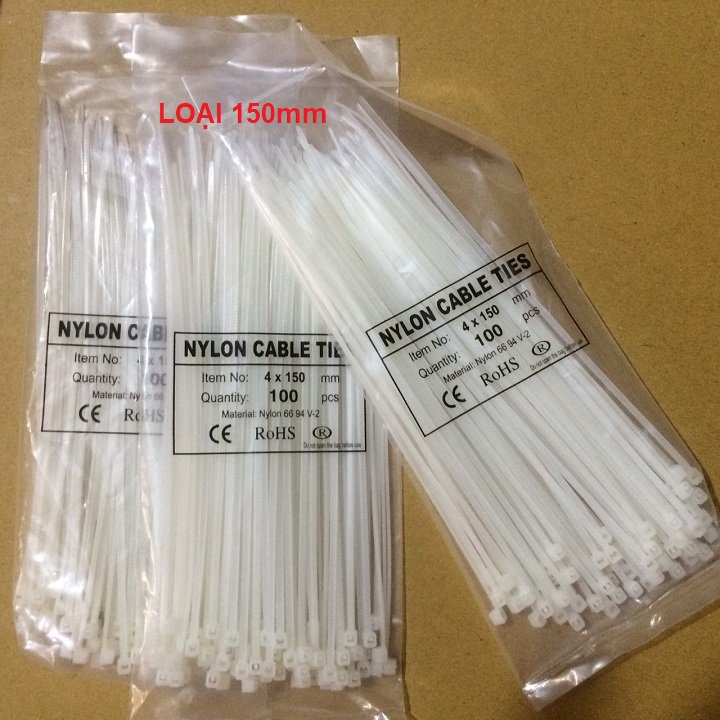 2 BỊCH CÙNG KÍCH THƯỚC. DÂY RÚT NHỰA được dùng để buộc thắt hoặc cố định các vật, cây cảnh và nhiều tiện ích khác.