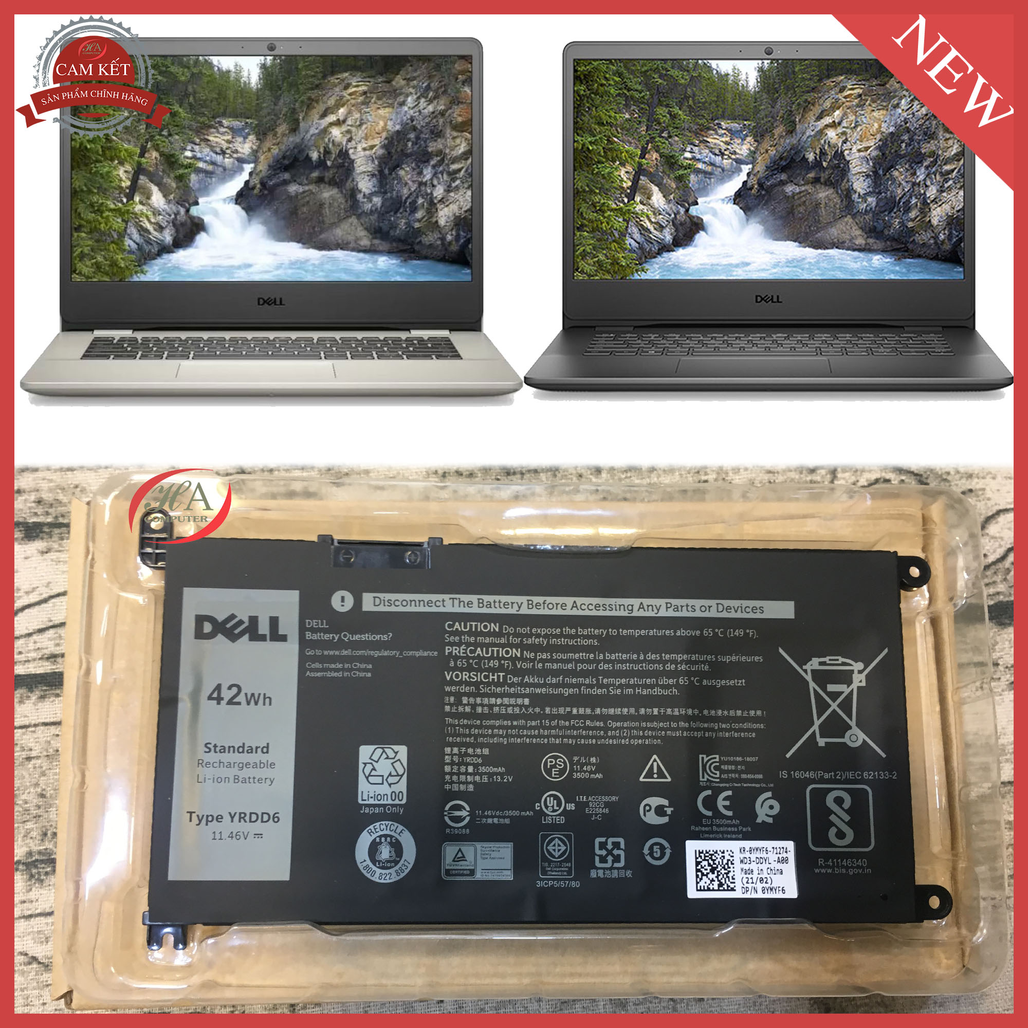 Pin dell vostro 3405