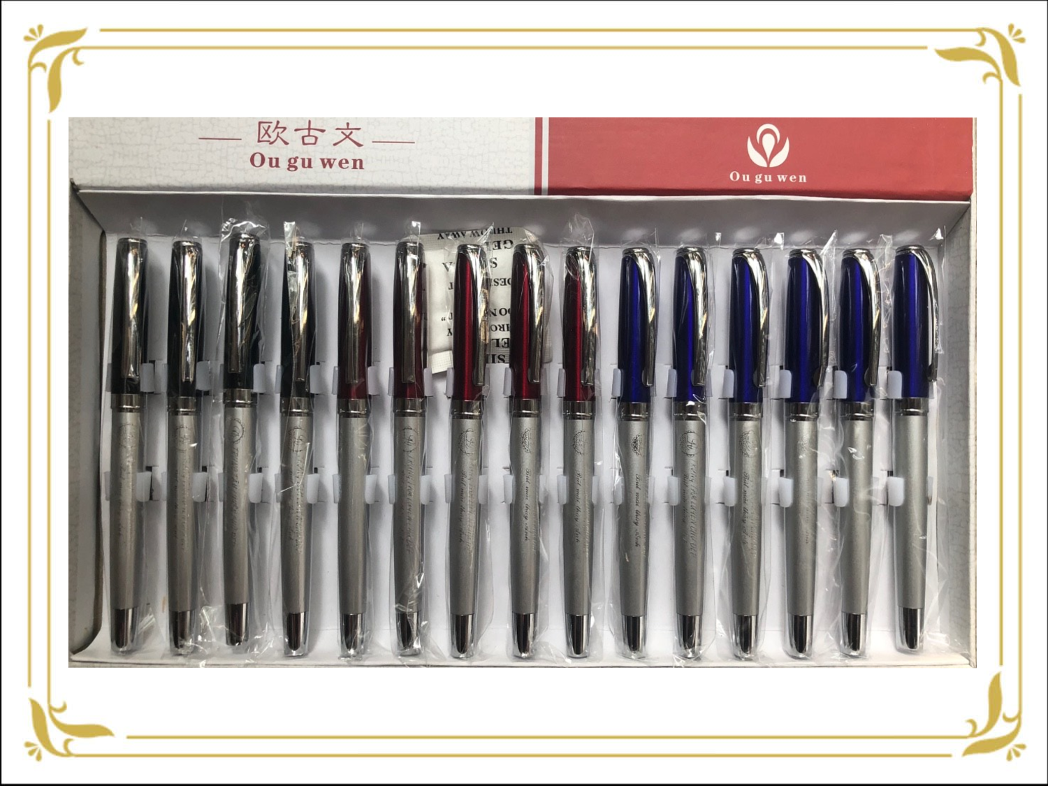 Hộp 15 Cây Viết Máy Luyện Chữ Đẹp Nét Thanh Nét Đậm 008