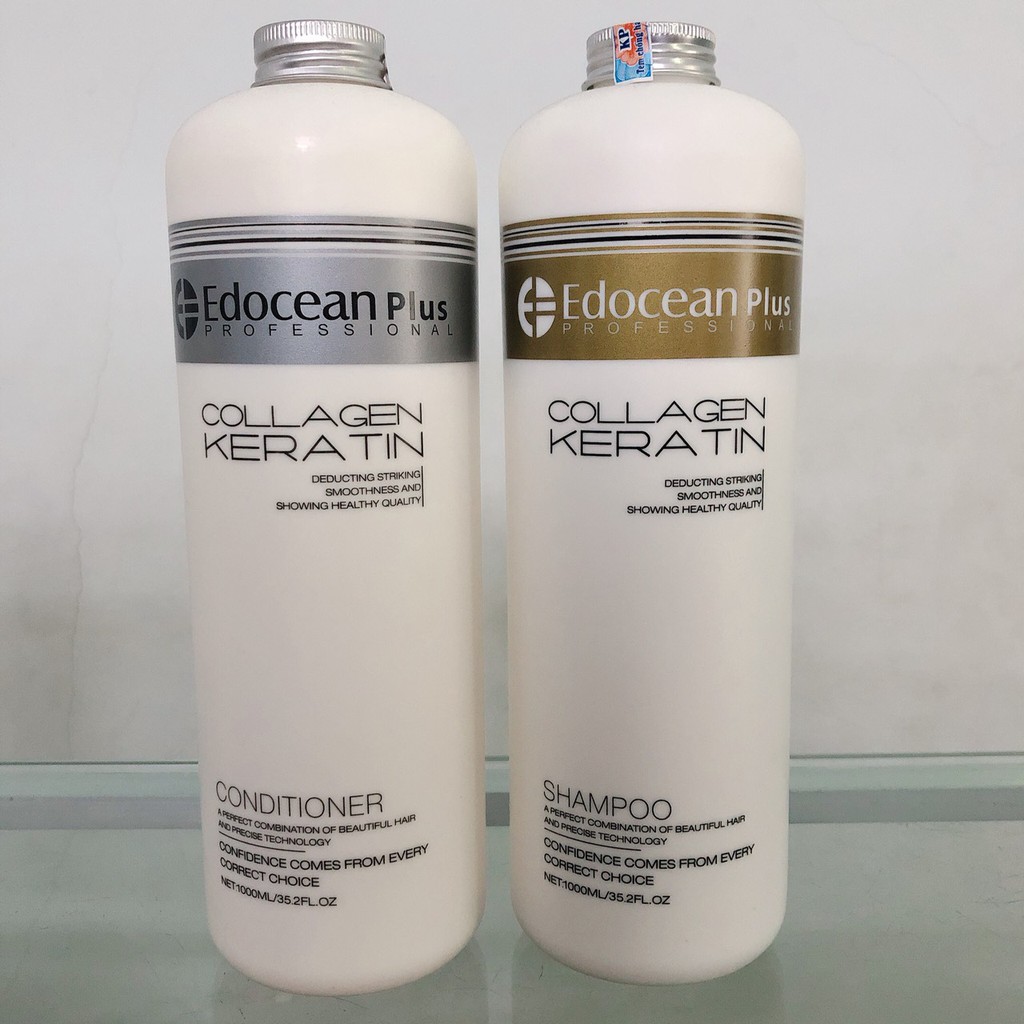 Edocean Collagen Keratin Super Smooth Anti-breakage Shampoo 1000ml