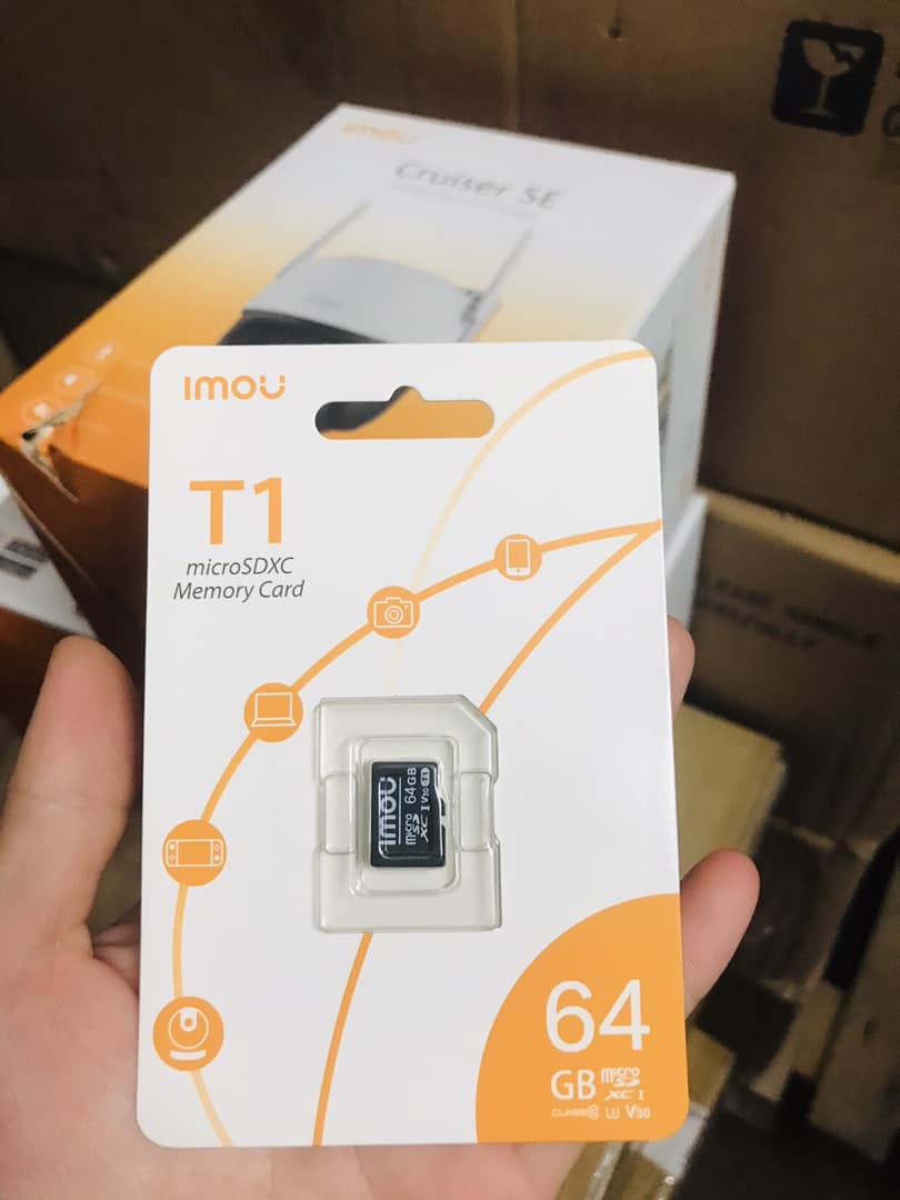 Thẻ nhớ camera imou micro sd 64gb
