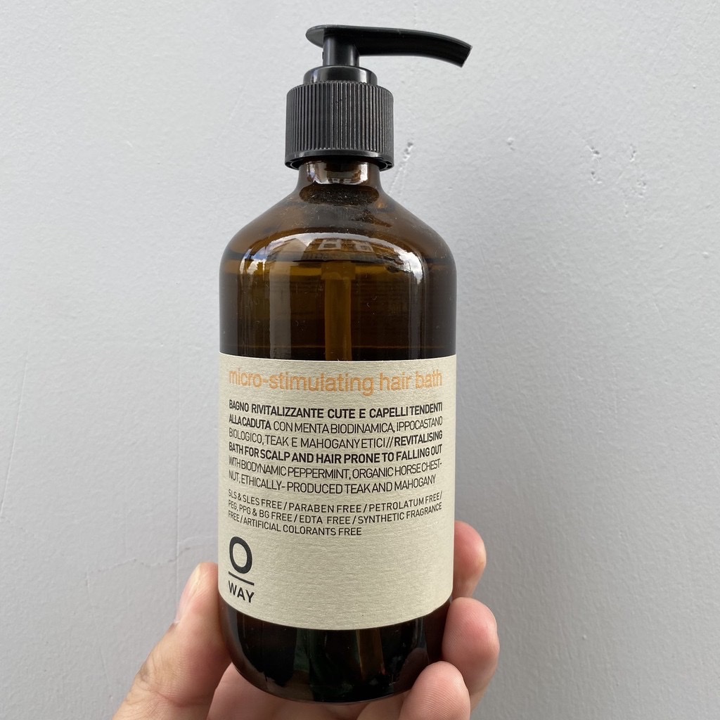 [HCM]DẦU GỘI CHỐNG RỤNG TÓC OWAY MICRO-STIMULATING HAIR BATH 240ML