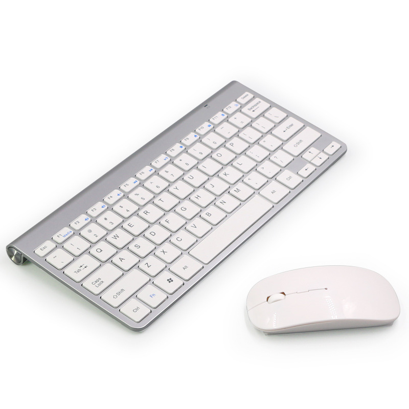 Bộ bàn phím và chuột không dây cao cấp dùng cho laptop, PC, SmartTV, TVBox  tặng miếng phủ bảo vệ bàn phím