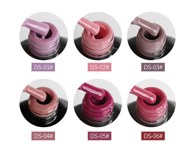 Set sơn móng gel AS đậu đỏ DS 6 màu chai 15ml