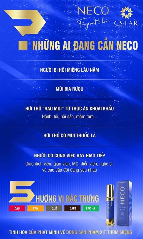 XỊT THƠM MIỆNG NECO
