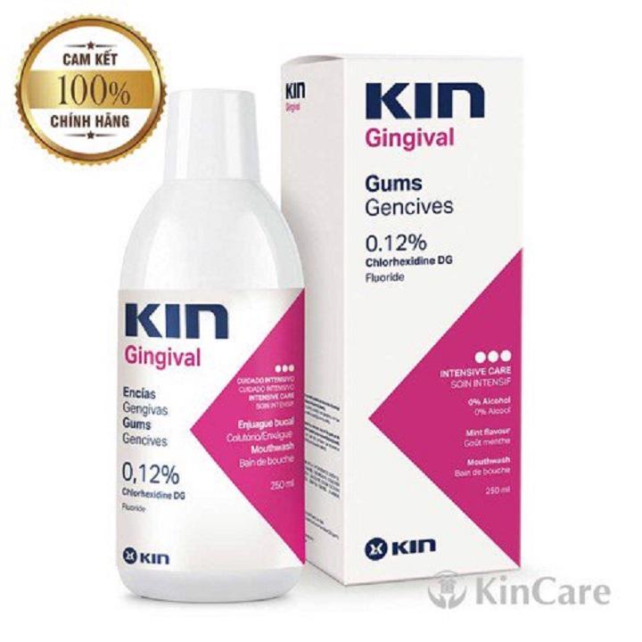 [HCM]Nước súc miệng  viêm nướu Kin Gingival 250ml