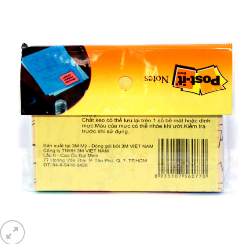 GIẤY NOTE POST IT 3M 5 MÀU