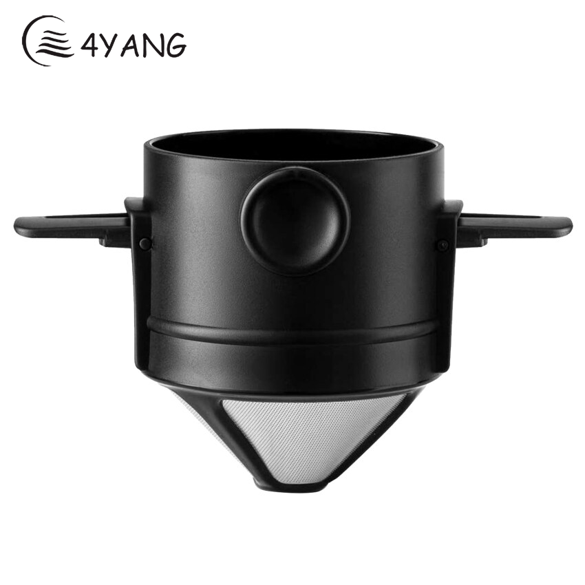 Stainless Steel Coffee Filter, Reusable Coffee Filter Cup Holder, Permanent Coffee Filter, Can Be Used To Filter Coffee And Tea