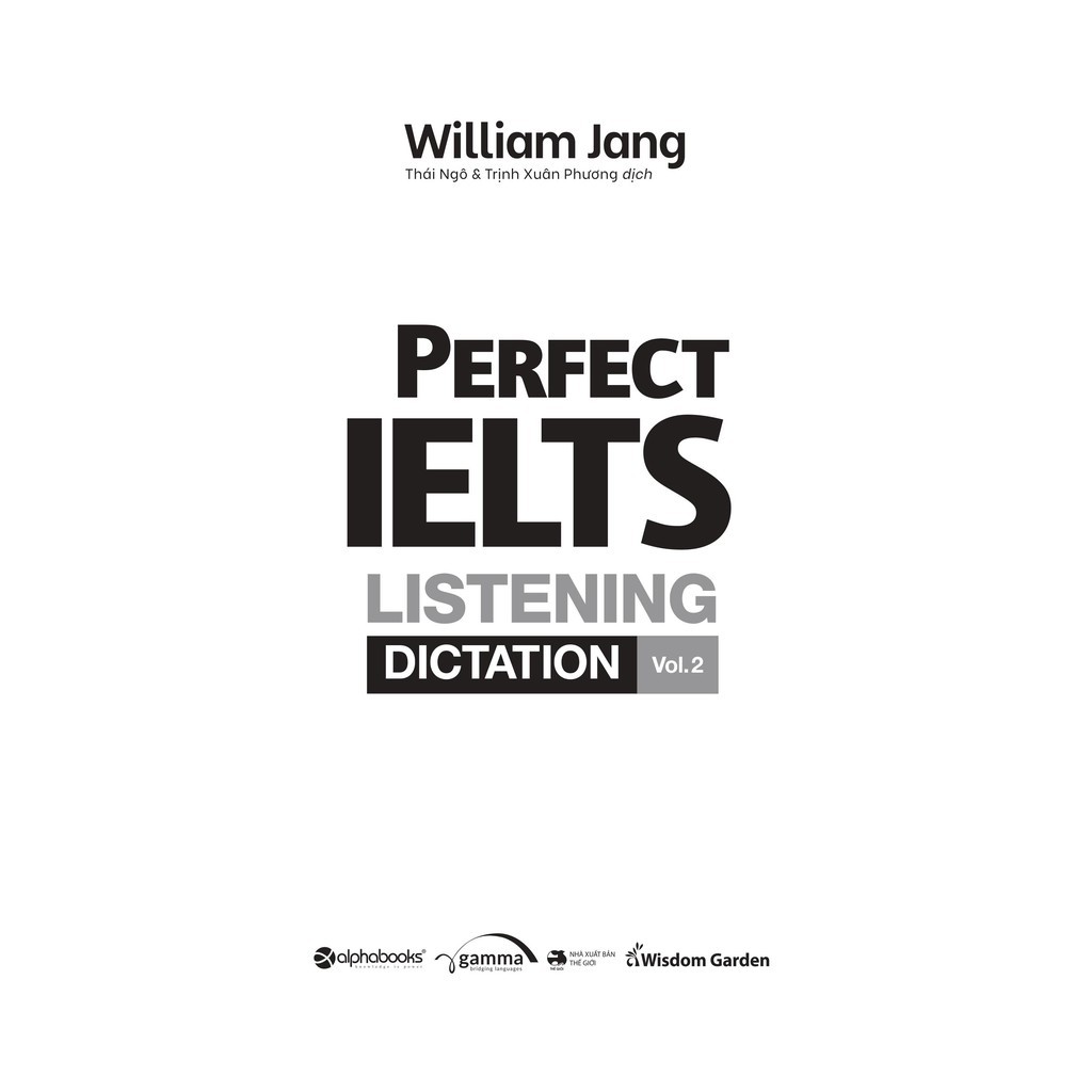 Sách Alphabooks - Perfect Ielts Listening Dictation Vol.2