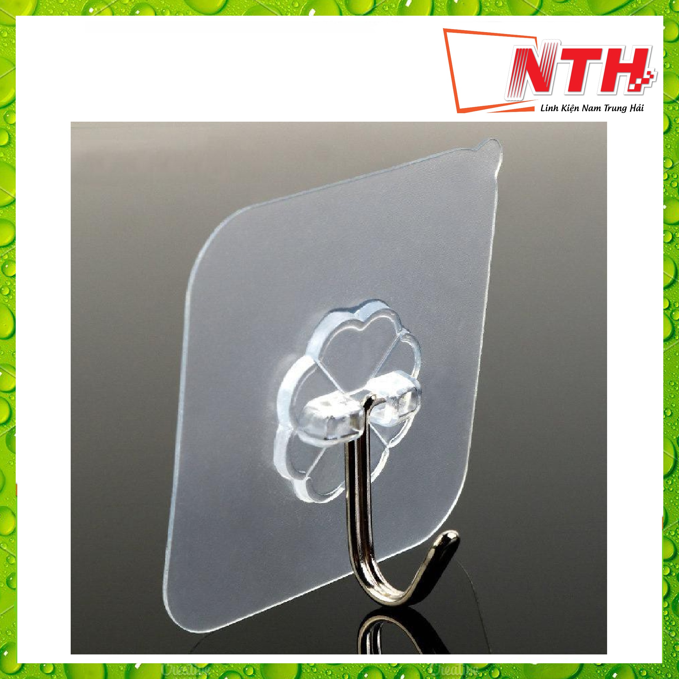 Móc dán tường trong suốt siêu dính siêu chắc - nth