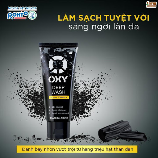 [HCM]Kem Rửa Mặt Sạch Sâu OXY Deep Wash (Cream) 100g