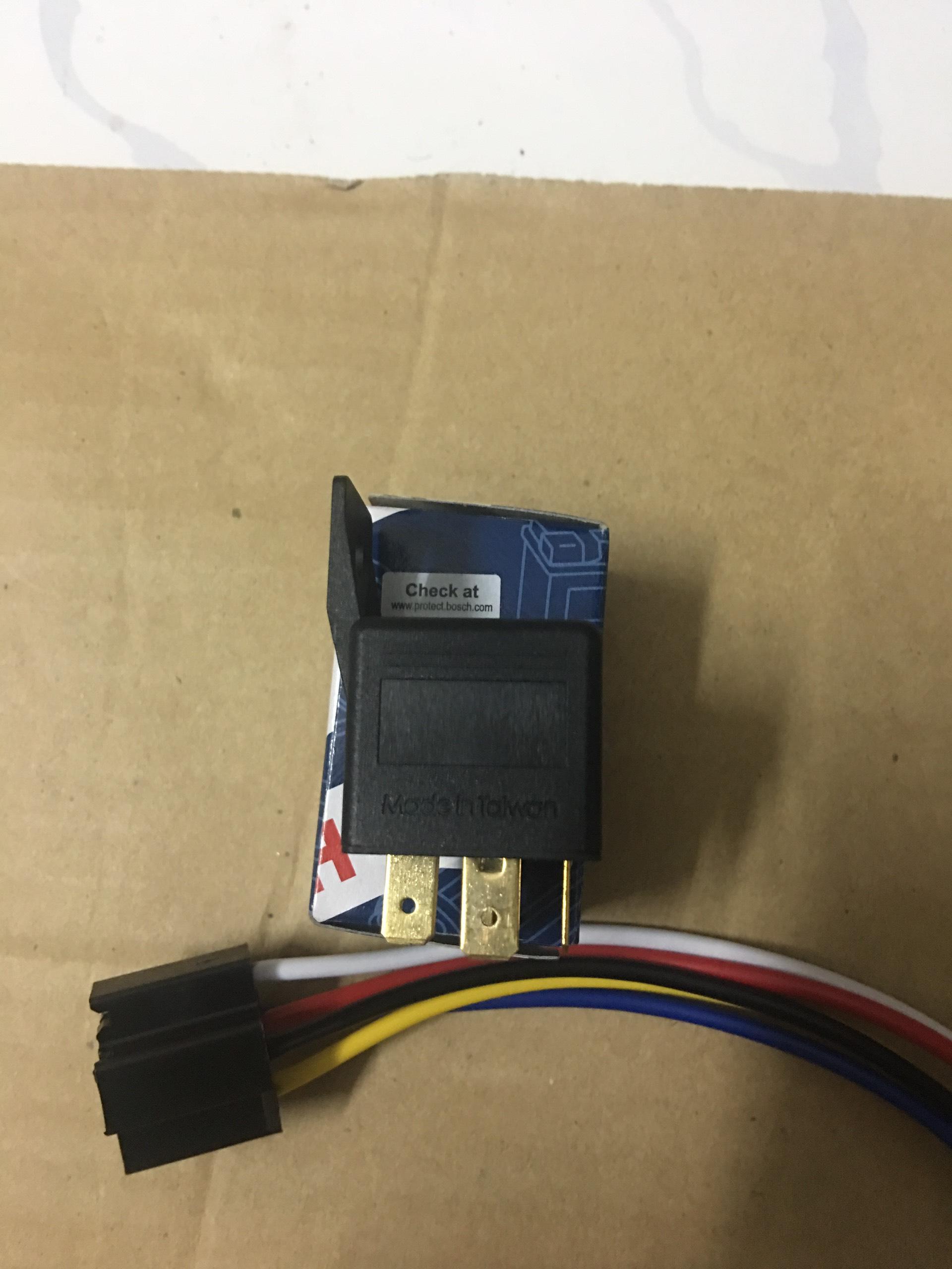 Rờ le Relay 5 chân 12v 30A BOSC+zac xịn