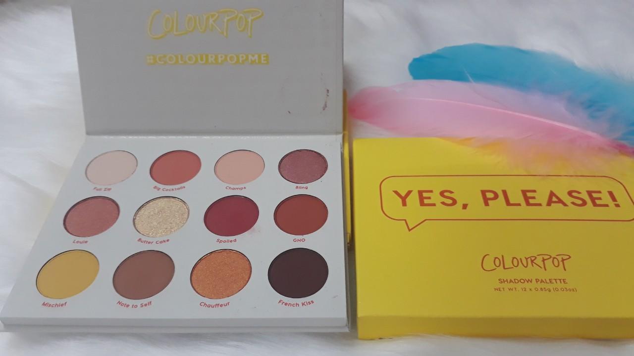 [Ảnh thật] Bảng phấn mắt Colorpop YES PLEASE