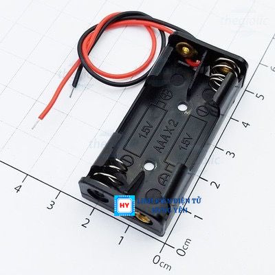 Hộp đế 2 pin aaa pin 1,5v