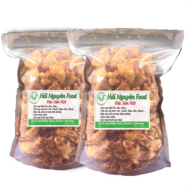 DA HEO SẤY TỎI ỚT - 500g