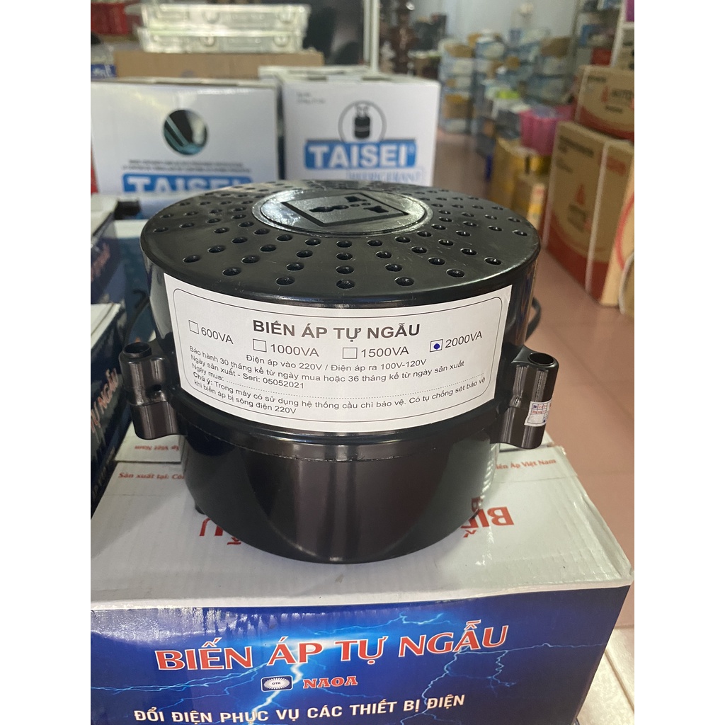 Bộ Đổi nguồn NAOA (Đổi điện áp 220v sang 110v) 2000VA Trong Nhà