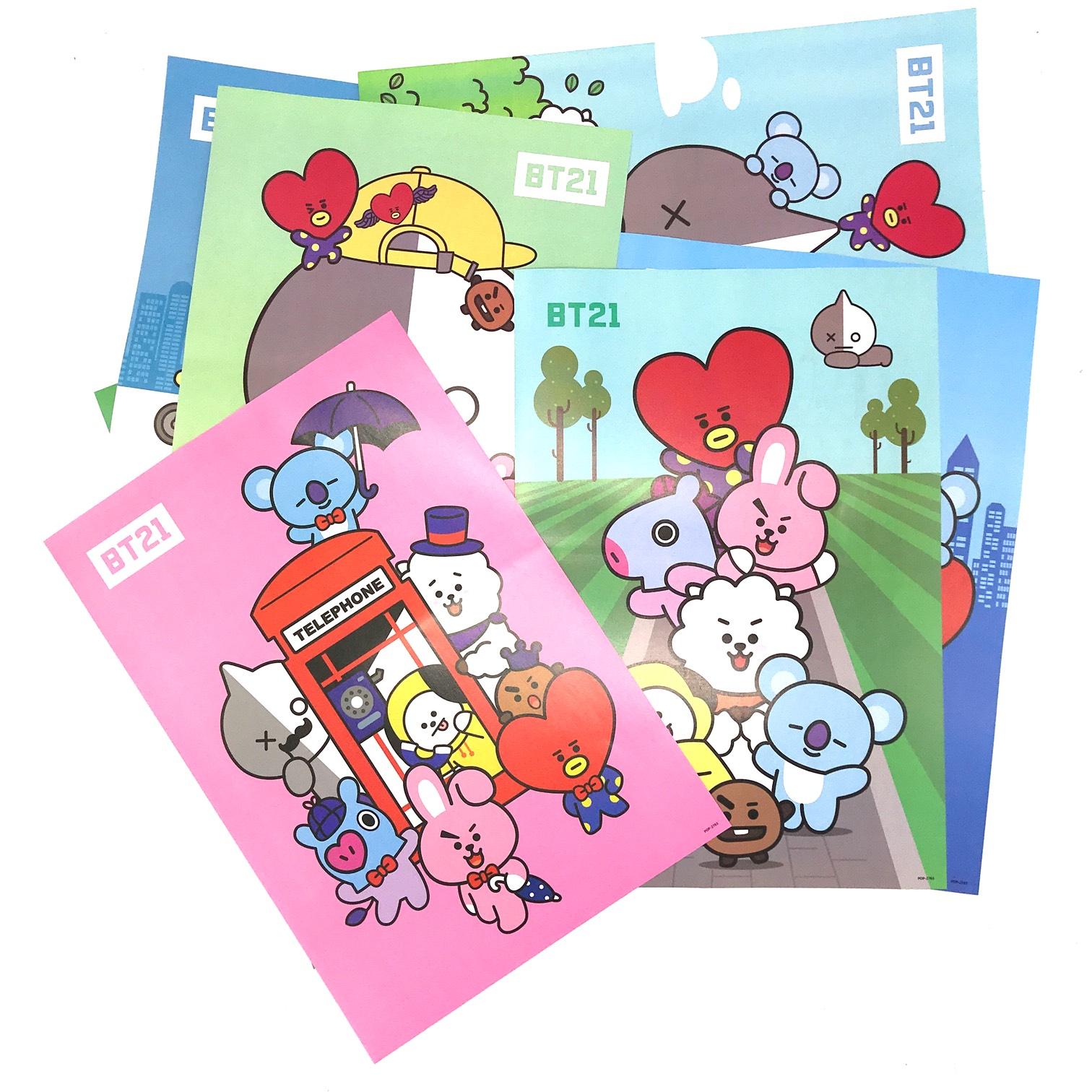 Bộ Poster BT 21 BTS