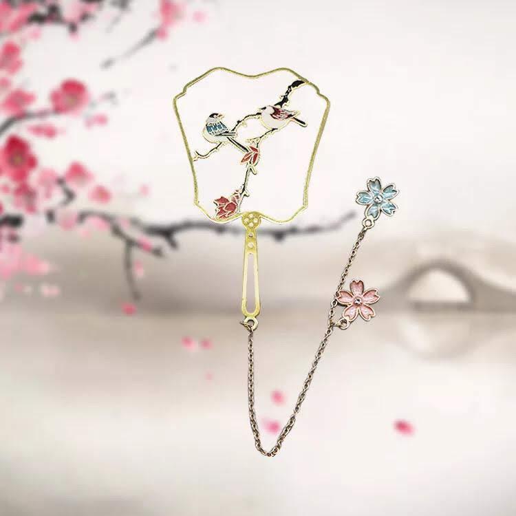 Bookmark chặn sách kim phiến