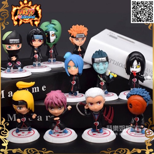 [HCM]1084 Mô hình Akatsuki Naruto Chibi nhân vật 6-Orochimaru