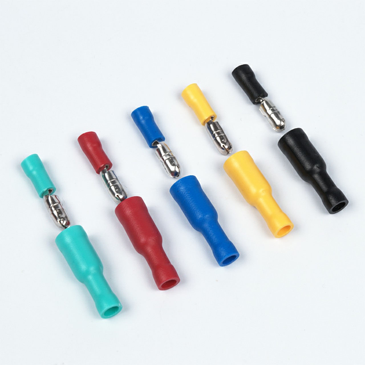 100 đầu cos nối dây tiện lợi. 50 đầu đực,50 đầu cái nối dây 0.5-1.5mm2