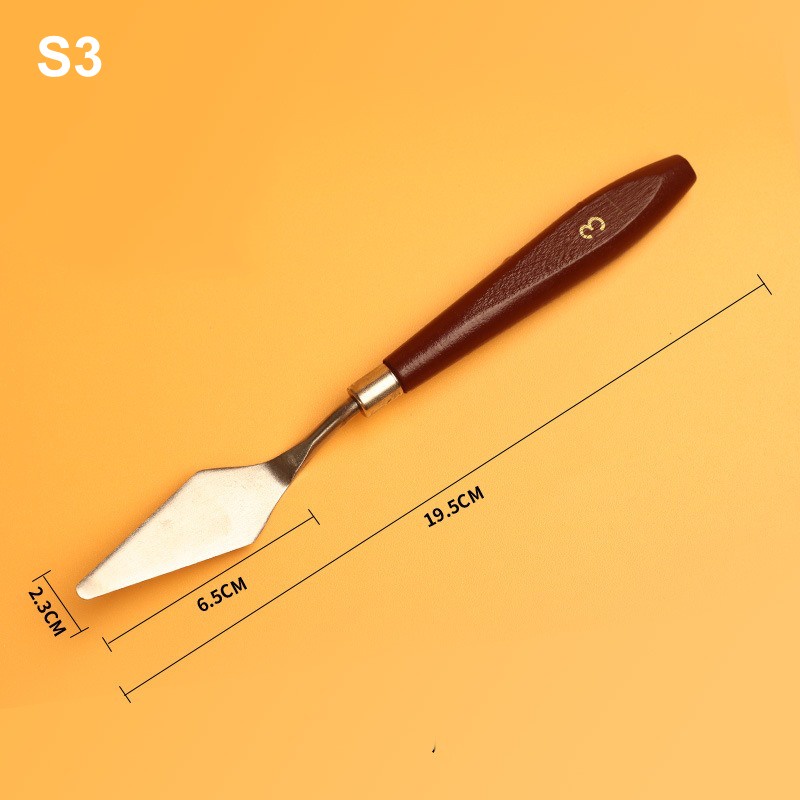 Bay pha màu acrylic, màu dầu, bay vẽ trộn màu nhiều size chuyên nghiệp