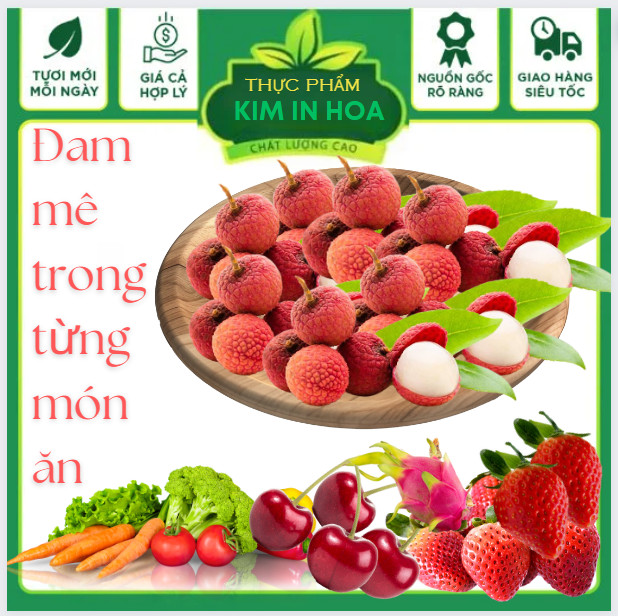 Trái Vải Thiều Bắc Giang Ngon Ngọt mọng Nước