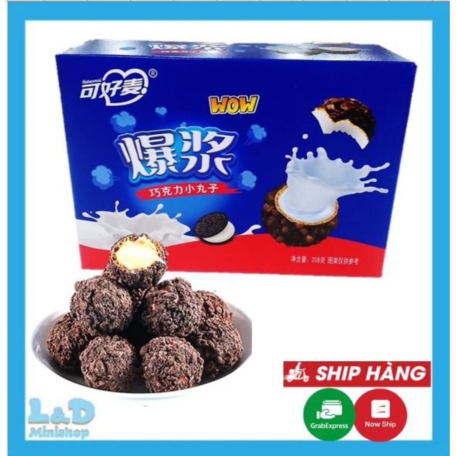 (bao Ngon) 1 Gói Bánh Quy TATAWA Vị HAZENUT MALAYSIA 120G NHÂN CHẢY ...