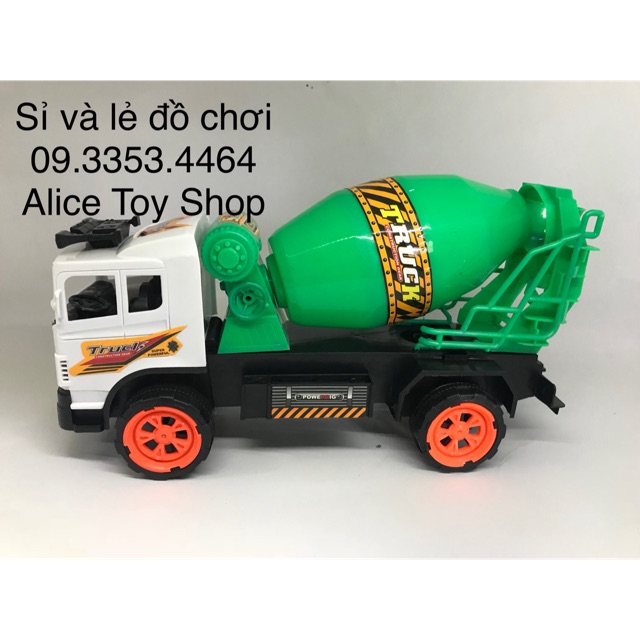 Xe công trình trộn bê tông