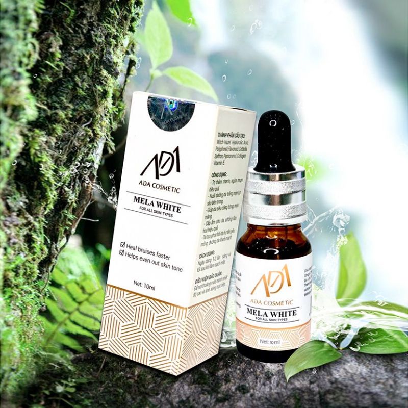Serum Căng Bóng Mờ Thâm MELA WHITE-ADA GROUP-10ml