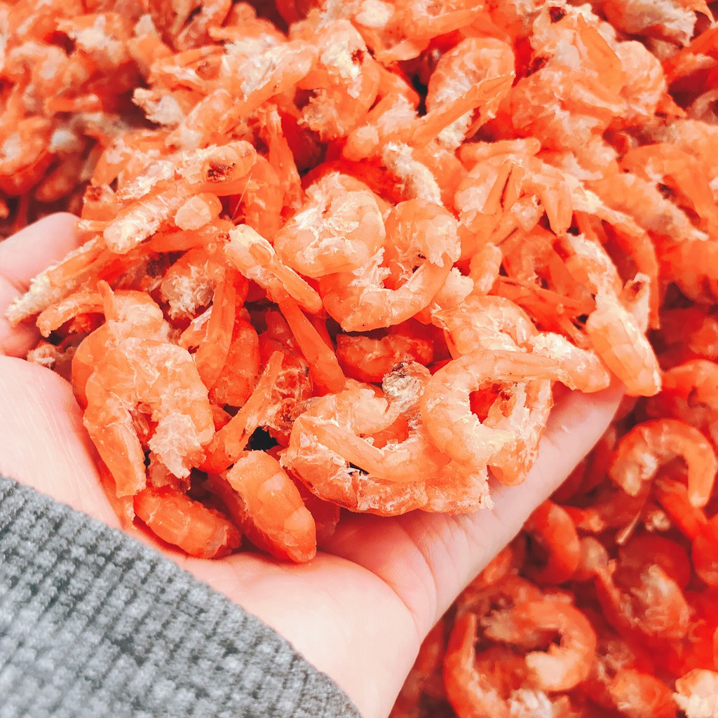 1KG khô tôm loại 1 đặc sản Cà Mau phơi sấy tự nhiên, KHÔNG tẩm phẩm màu, KHÔNG chất bảo quản. Thịt tôm dai và ngọt