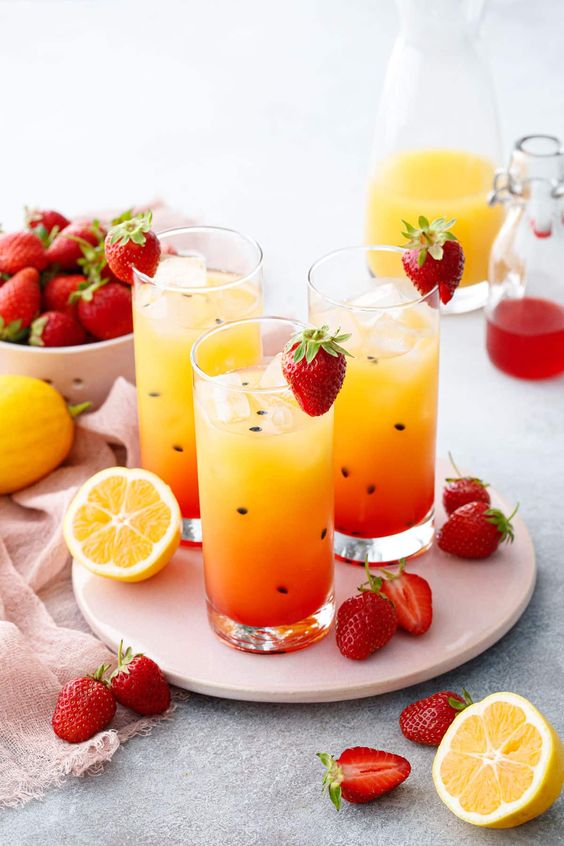 Sinh tố dâu tây OSTERBERG ( Osterberg Strawberry Crush) 1L