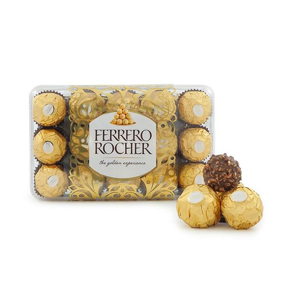 [Hộp 30 viên] Socola Ferrero Rocher Đức 375g - Date T4/2025