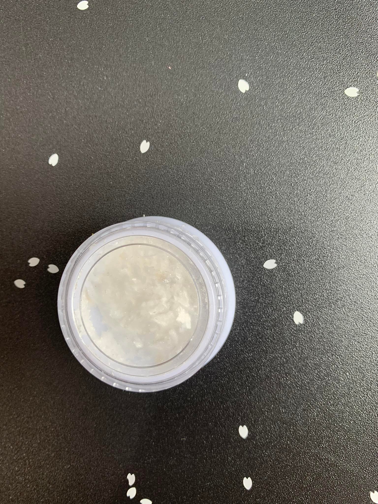 Phụ kiện xà cừ trắng trang trí móng tay nail ( Lẻ 1 hũ )