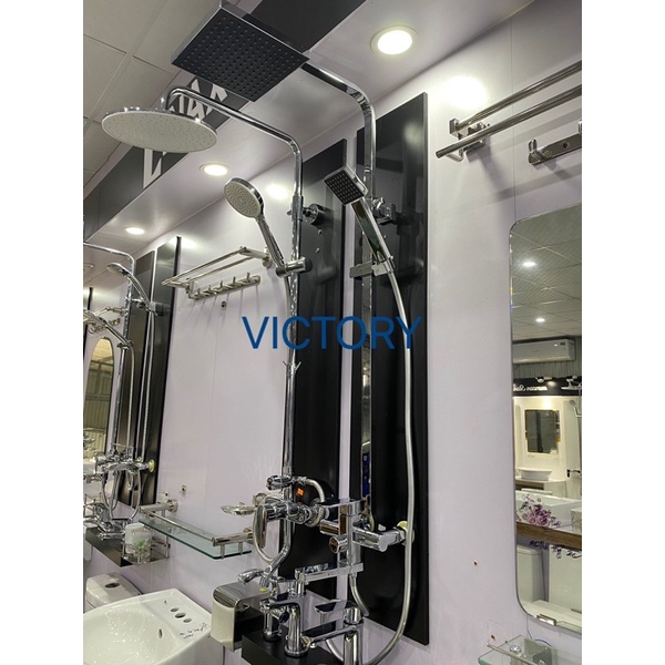 Sen Cây Tắm Đứng Bát Vuông Cao Cấp VICTORY