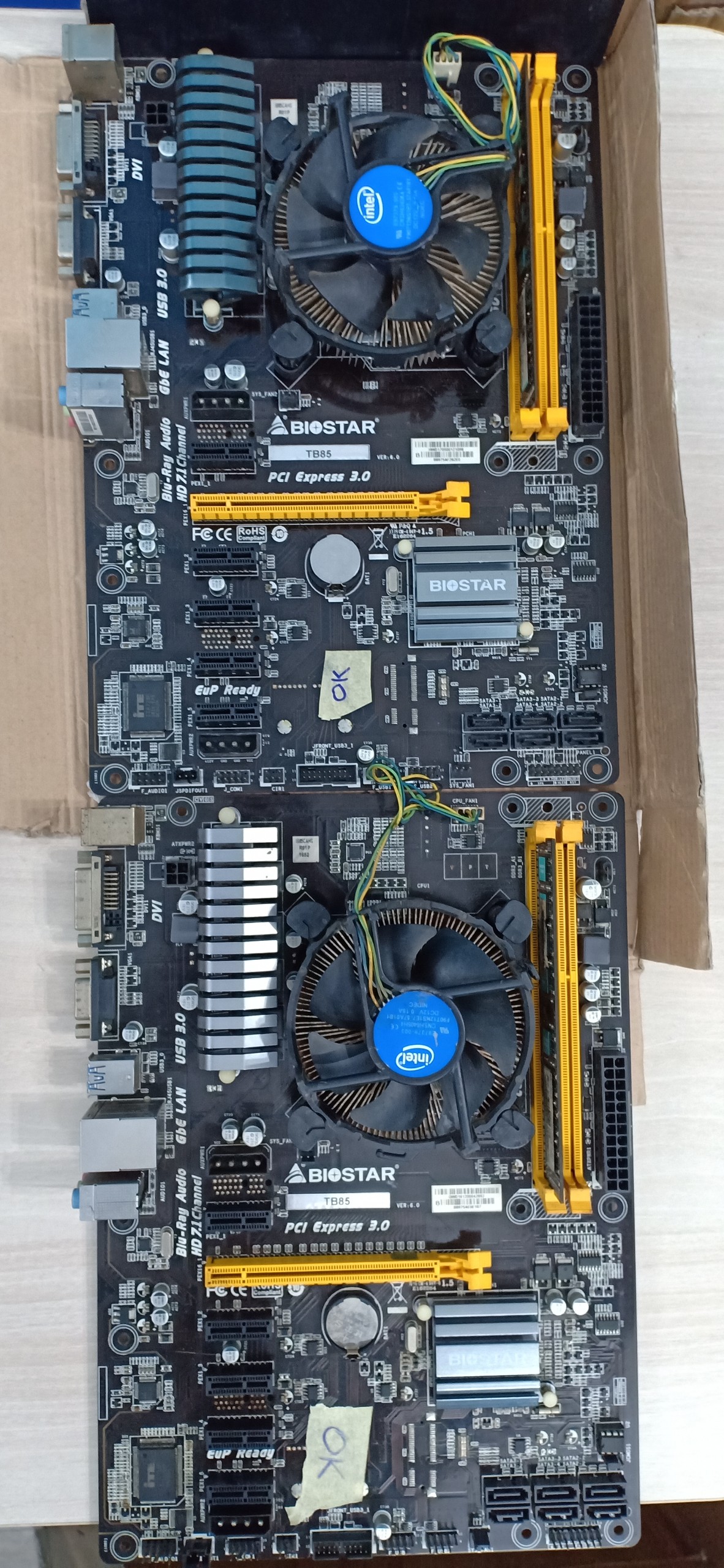 Combo main đào 6 chân b85 hoặc h81 (main + cpu+ ram) giá rẻ