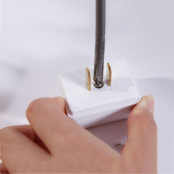 Phích cắm điện 1 ra 3 - Ba ổ cắm chuyển từ một chui cắm - Phích chuyển chân cắm điện, phích điện, ổ cắm chuyển đổi