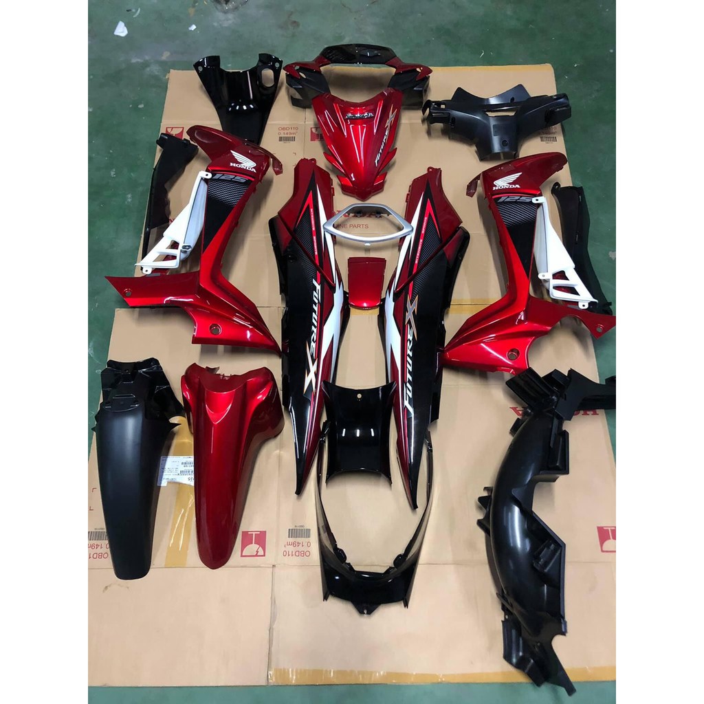Nhựa Future X 2010-2011 Đỏ Tươi Honda