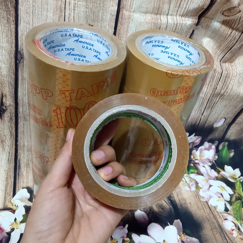 Băng Keo Đục Dán Thùng 5F ( Cuộn)