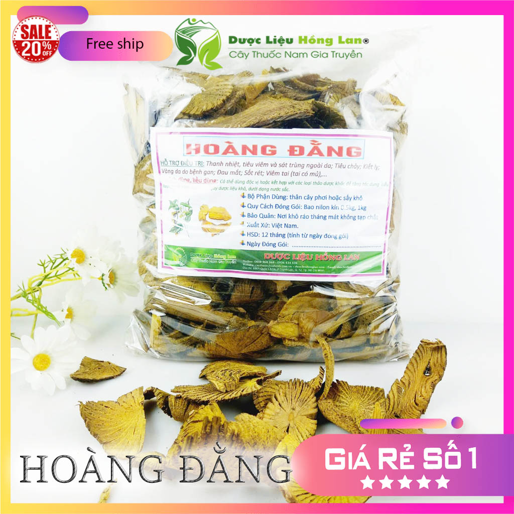 [FreeshipMAX] Combo 2kg Hoàng Đằng khô - duoclieuhonglan