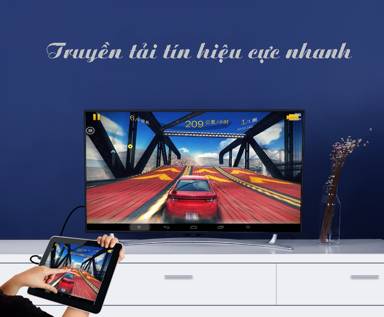 Cáp chuyển đổi Micro HDMI sang HDMI chất lượng Full HD