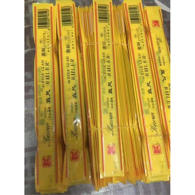 5 Thước kẻ khắc 20cm - khách sỉ ib