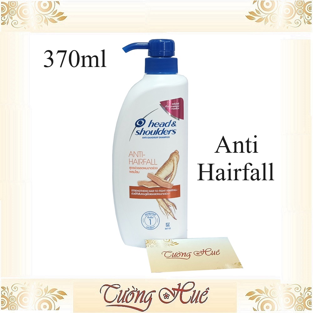Dầu Gội Ngừa Gàu, Giảm Rụng Head & Shoulders Anti-Hairfall+ Shampoo - 370ml