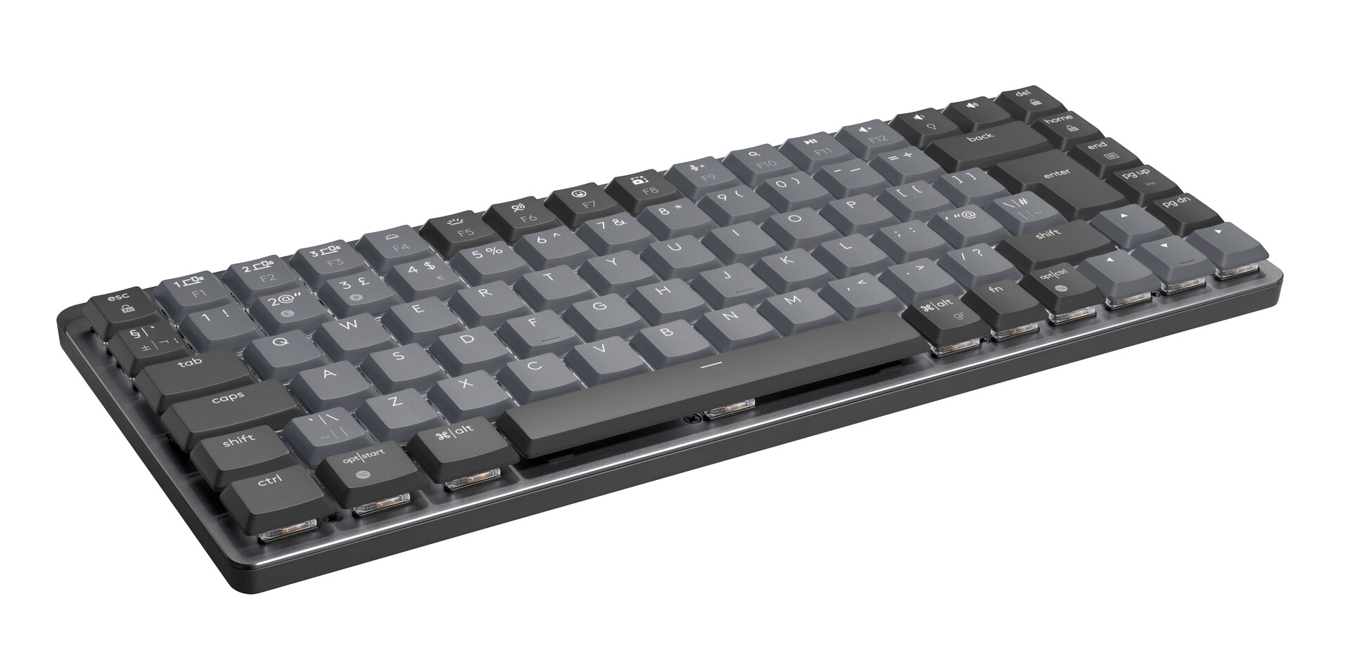 Logitech MX mechanical wireless keyboard-silent Backlit Bluetooth, USB-C rechargeable battery, macOS | windows-authentic