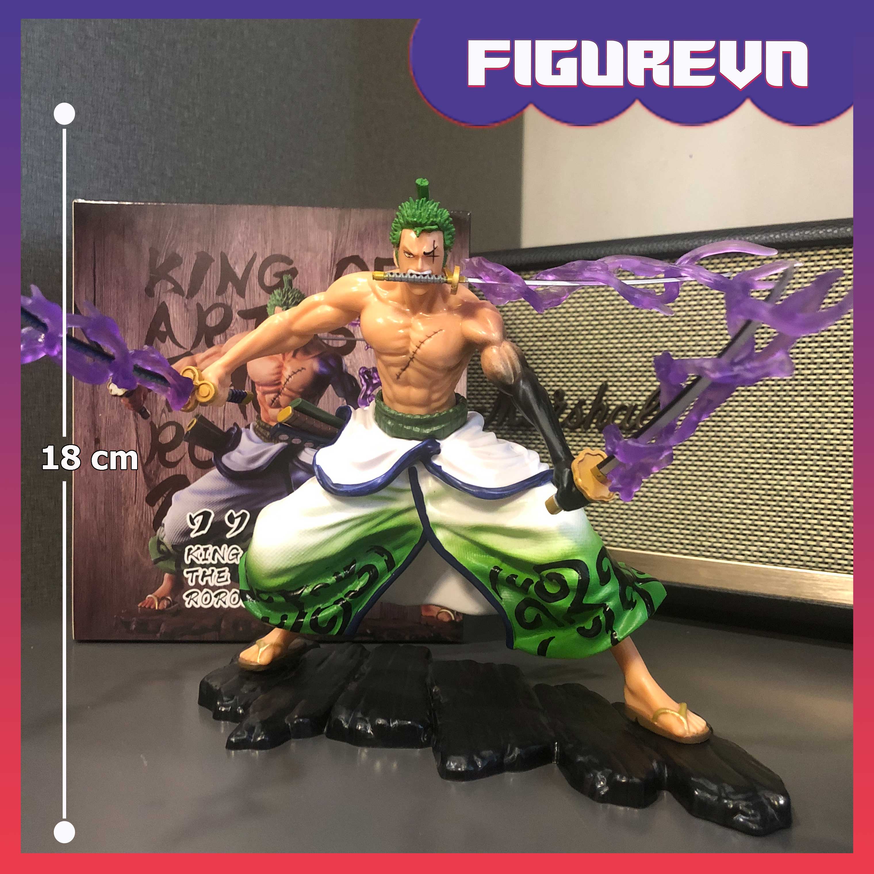 Mô hình zoro wano 18 cm - one piece