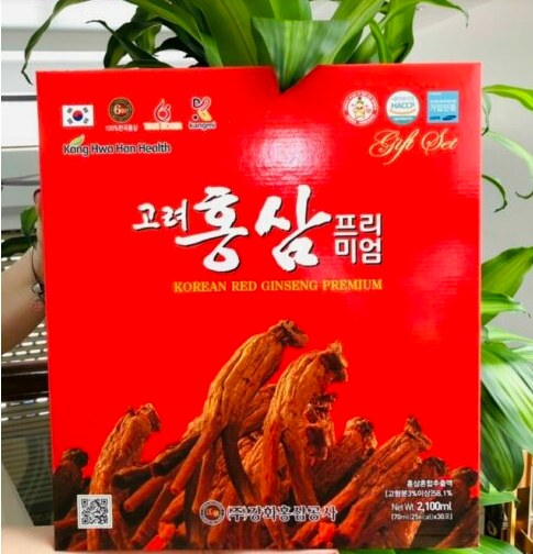 Nước hồng sâm Cao Cấp Hàn Quốc 6 năm tuổi (Hộp 30 gói x 70ml)