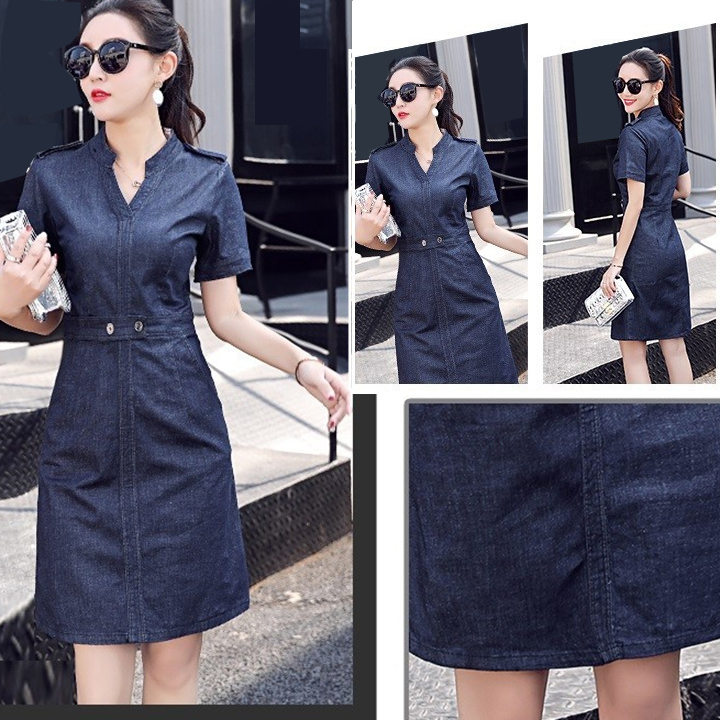 Đầm Jean Nữ Ôm Body Thời Trang